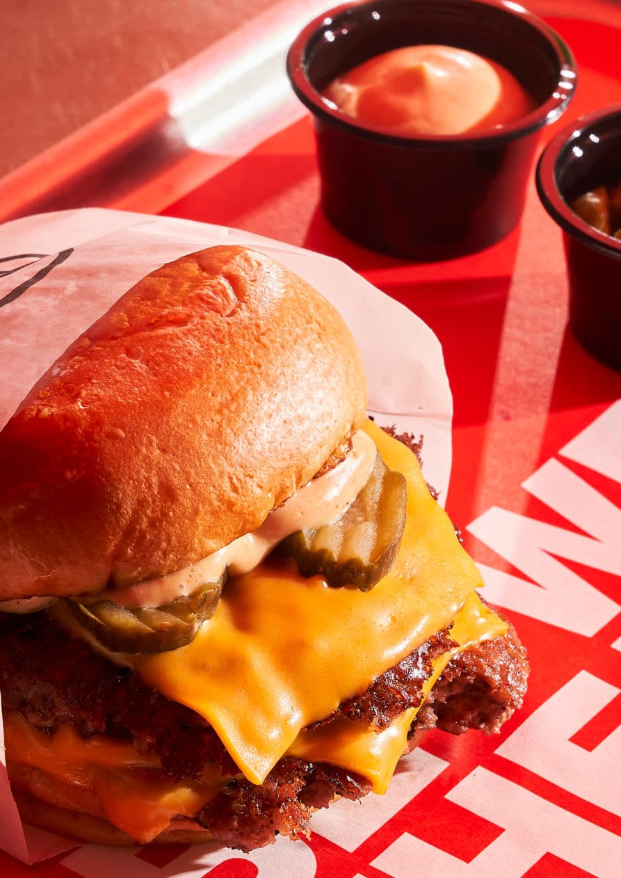 Between The Buns burger